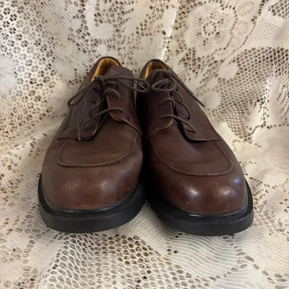 Timberland Men's US 10.5 Dark Brown Leather Oxford Shoes